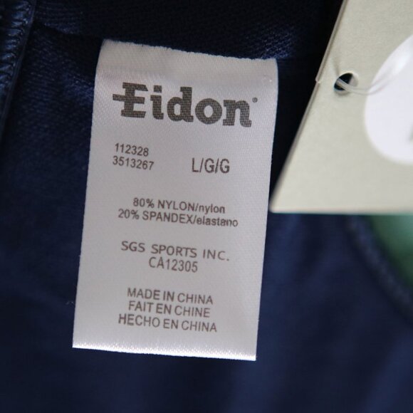 Eidon V Scoop Bikini Top Tie Back Tie-Dye Tribal Blue White Beach Summer NEW - Picture 4 of 4